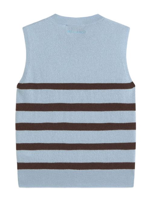 Gilet a righe ERMANNO FIRENZE | D47EN035BE59MFA9503148